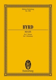 Byrd: Mass in F major (Study Score) published by Eulenburg
